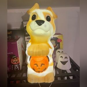 NWT Vintage Style 17” Halloween Blow Mold Puppy